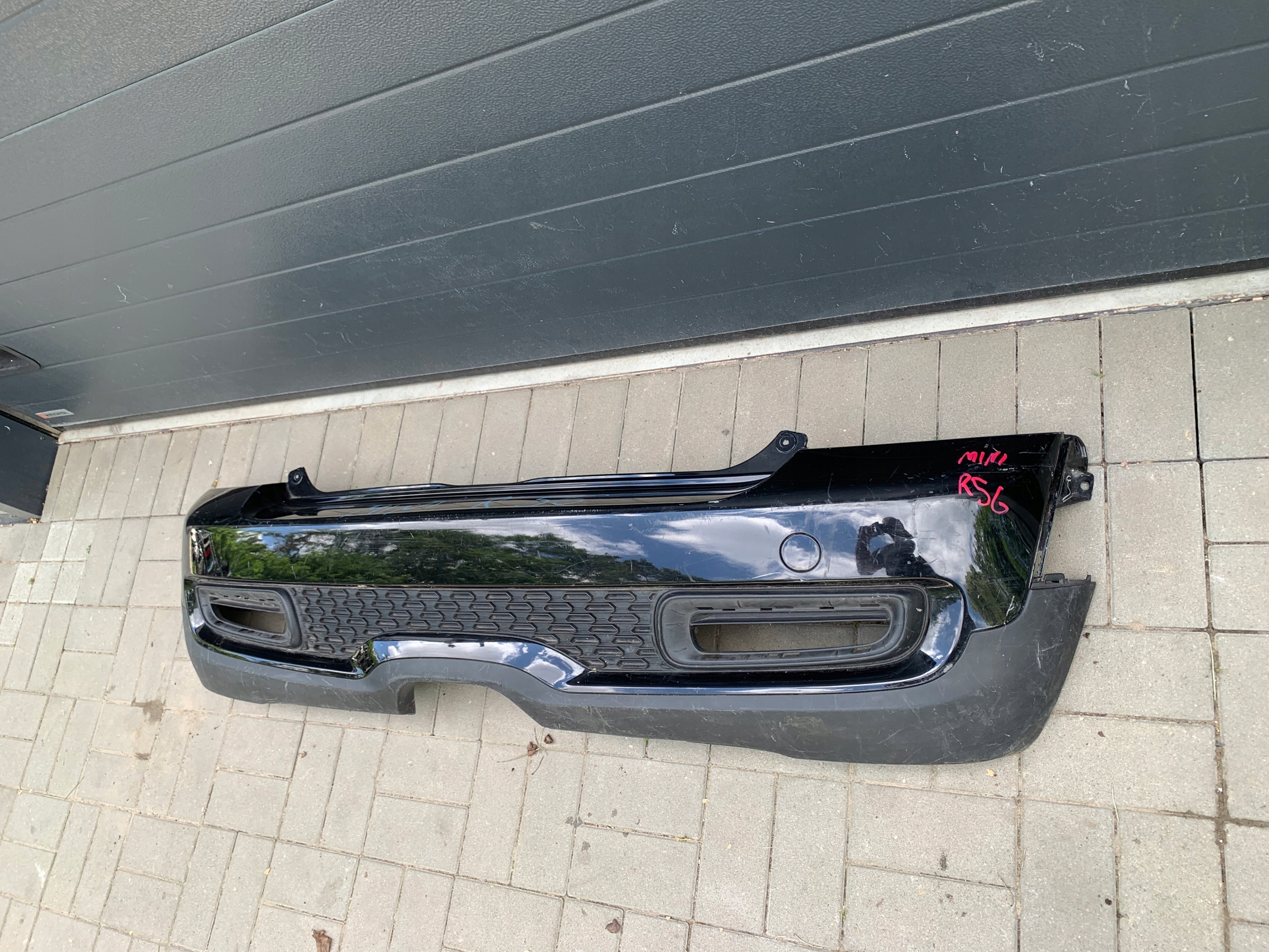 Mini Cooper R56 S bumper rear part rear