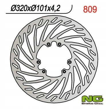 Ng Predný Brzdový Kotúč Honda Cr/crf 320 MM