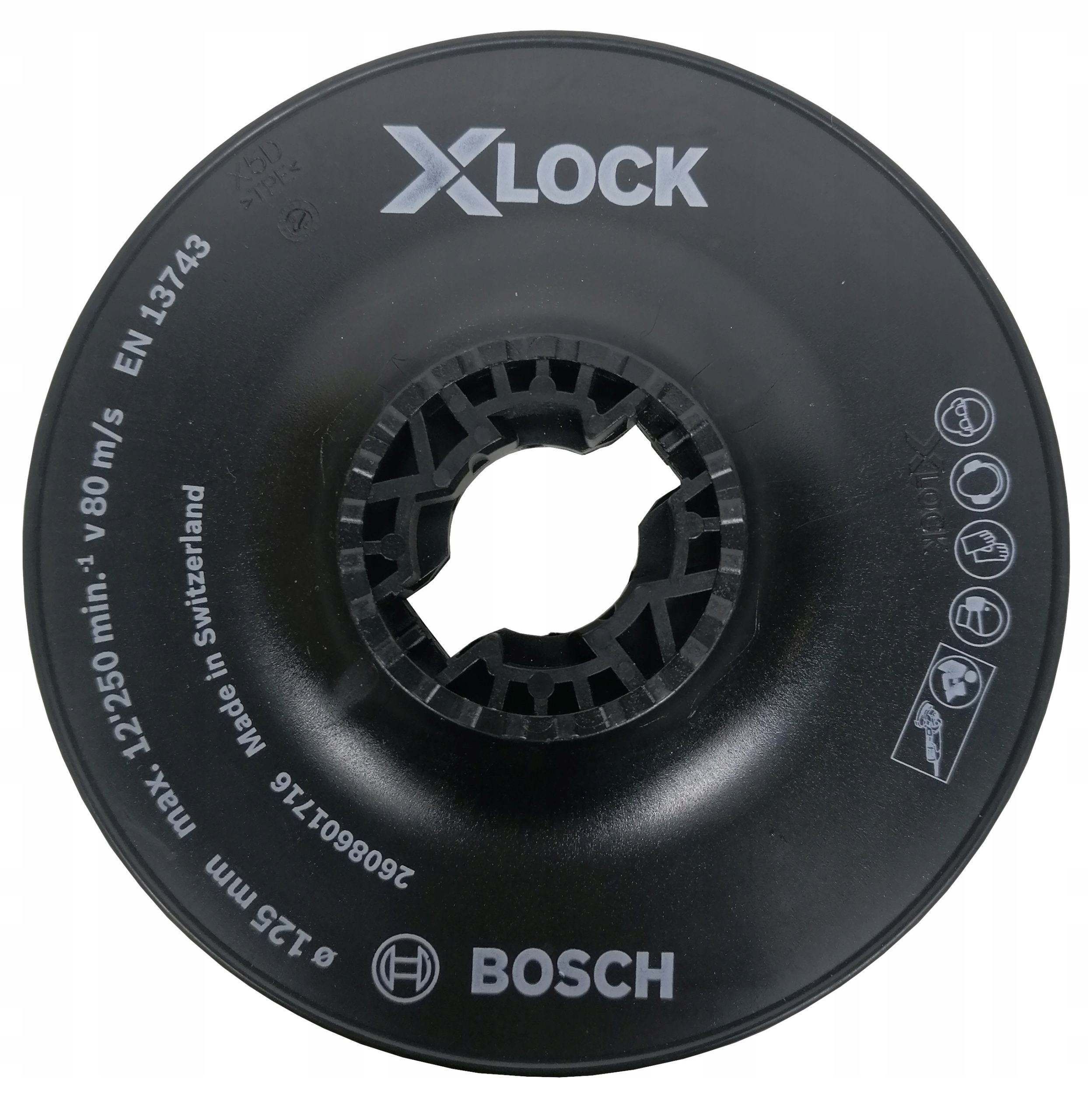 X-ОБРАЗНЫЙ замок Bosch talerz oporowy twardy 125 мм