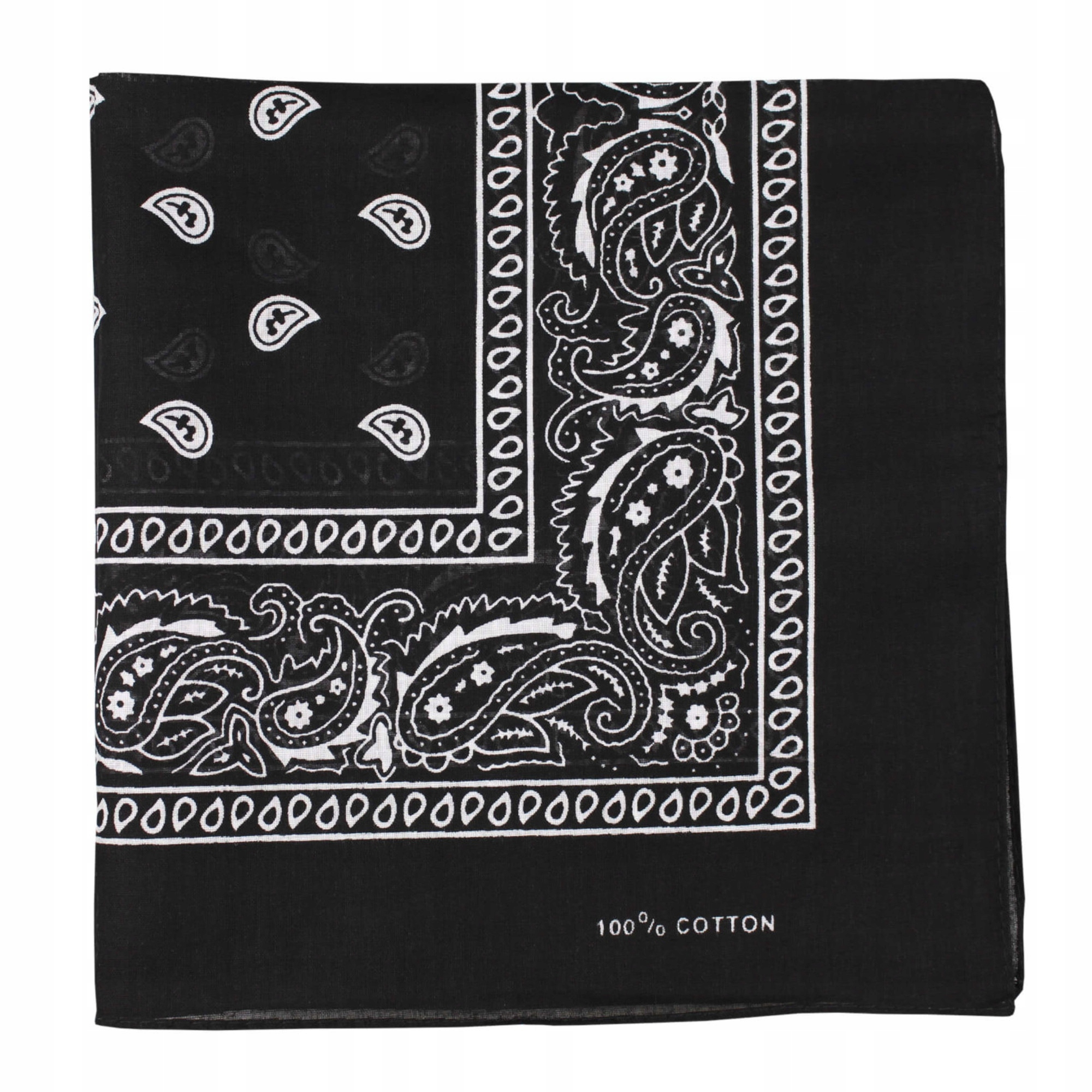 Bandana Chusta Damska Męska Bawełniana Bandamka Apaszka Bawełna KOLORY Płeć uniseks