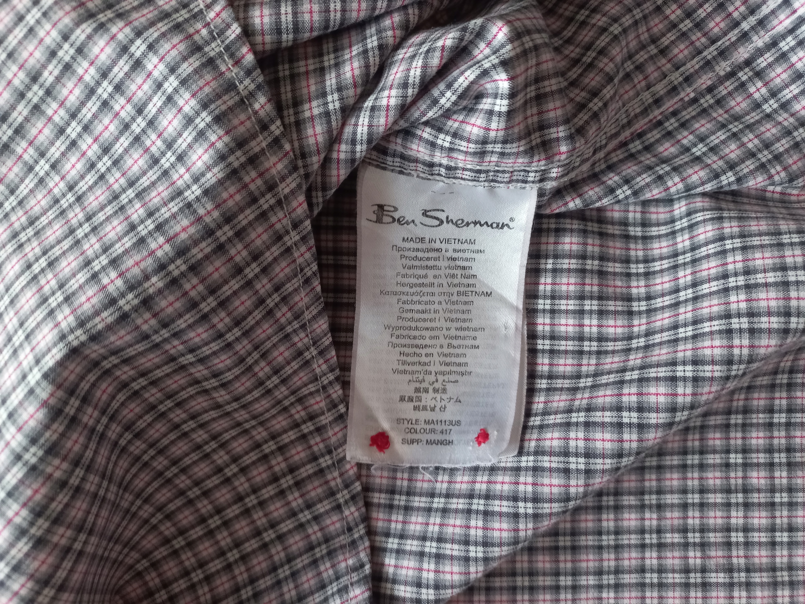 BEN SHERMAN koszula rozm. S ??? Model P0090454