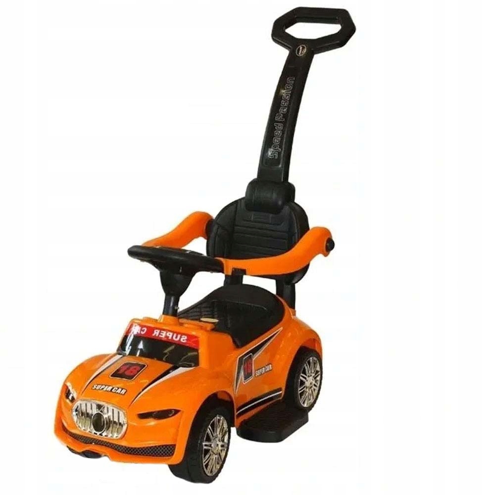 Duży Samochód Jeździk Chodzik Pchacz Dla Dziecka Autko Z Dźwiękami 3w1