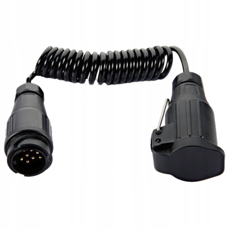 

Przewód Spiralny Wtyczka Gniazdo 13 Pin 12V 1,5M