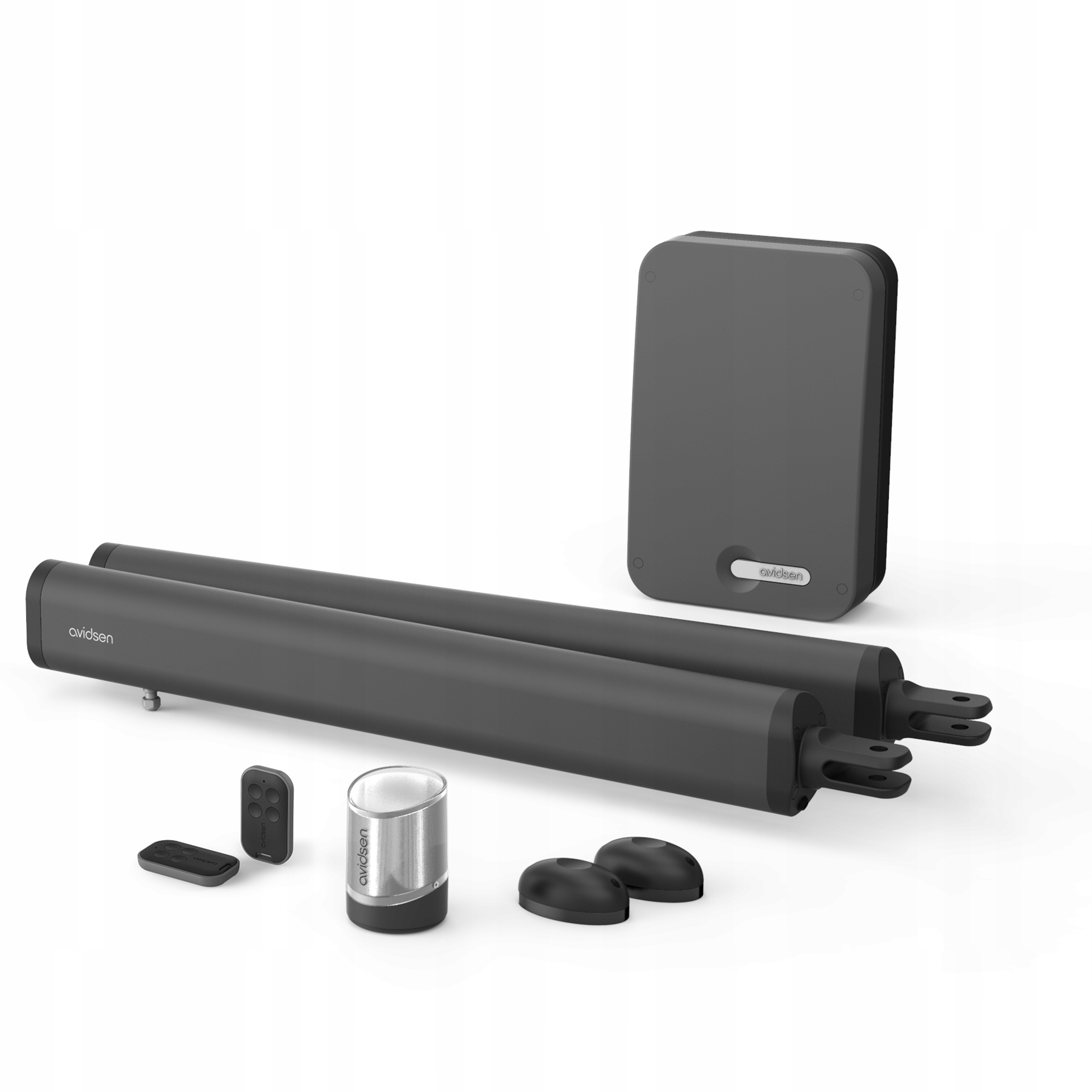 Napęd do bram dwuskrzydłowych wifi 150kg siłowniki liniowe Orno by avidsen