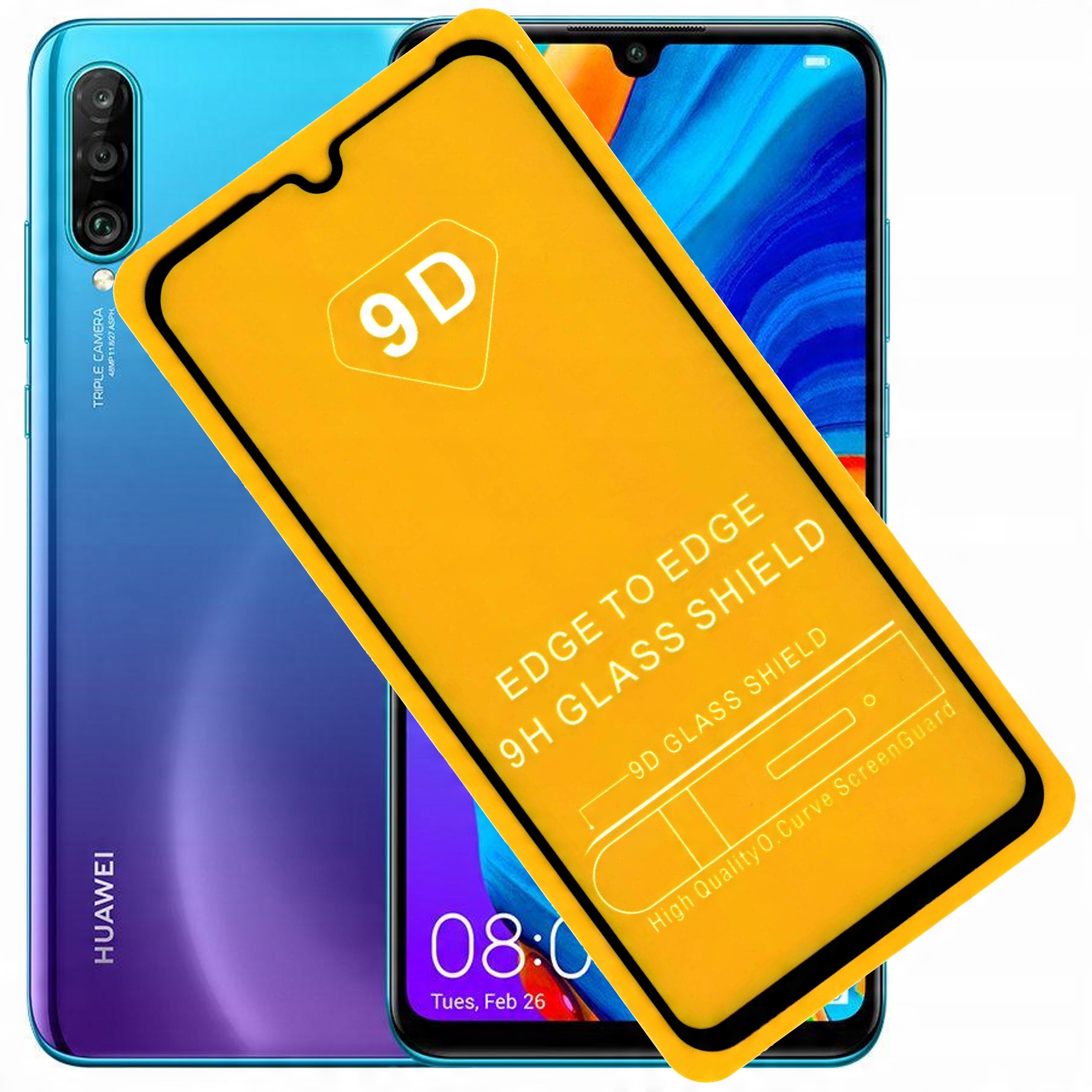 

Szkło Hartowane Full Glue do Huawei P Smart 2019