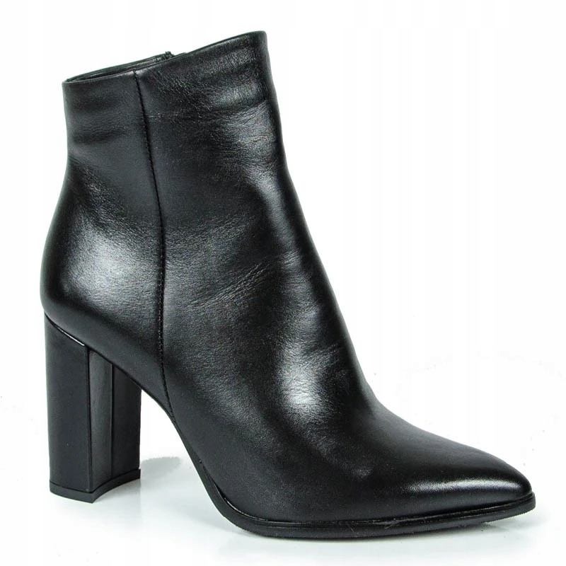 Visconi 2643200 Kotníkové Boty Kozačky Kůže Lico Černé 41