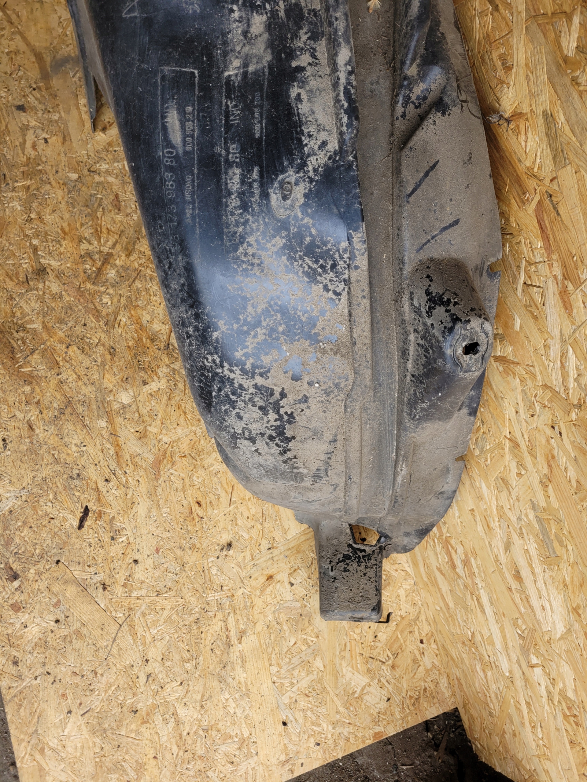 mudguard rear. rear part left CITROEN BERLINGO IV 4