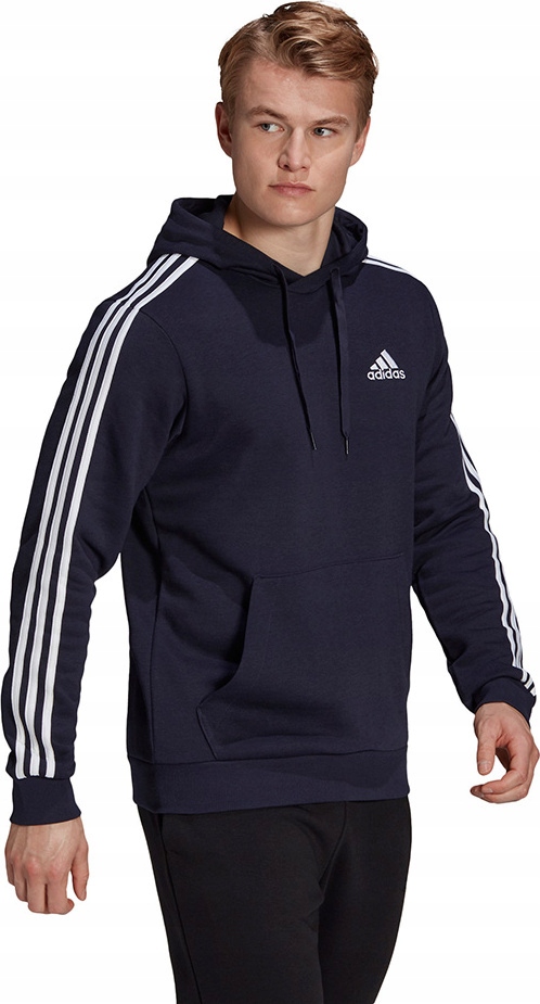 Pánská Mikina Adidas Essentials Fleece Dresová Tmavě Modrá vel. M