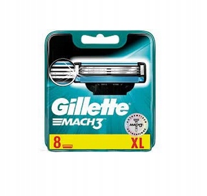 Gillette Mach3 Náhradní břity pro holicí strojek 8 kusů