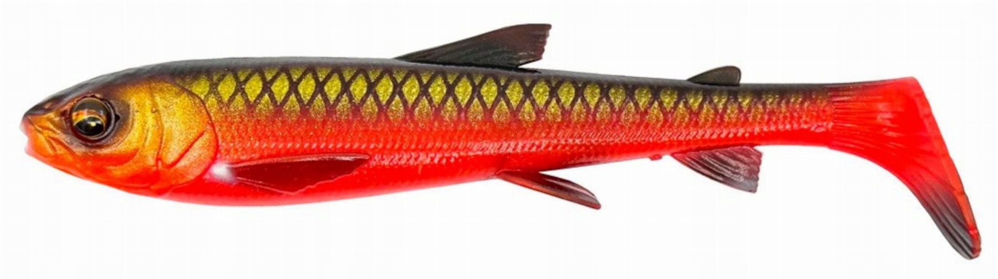 Savage Gear 3D Whitefish Shad 12cm/14g Black Red (1 szt.)