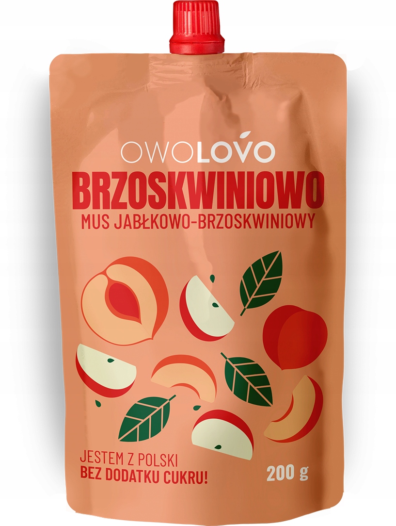 OWOLOVO MUS OWOCOWY MIX Smak 4 smaki