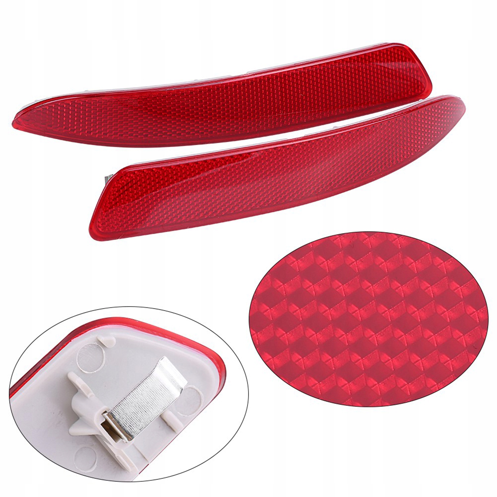 2 SZT ODBLASK W ZDERZAK BMW X5 E70 63217158949 Numery katalogowe zamienników QC05032