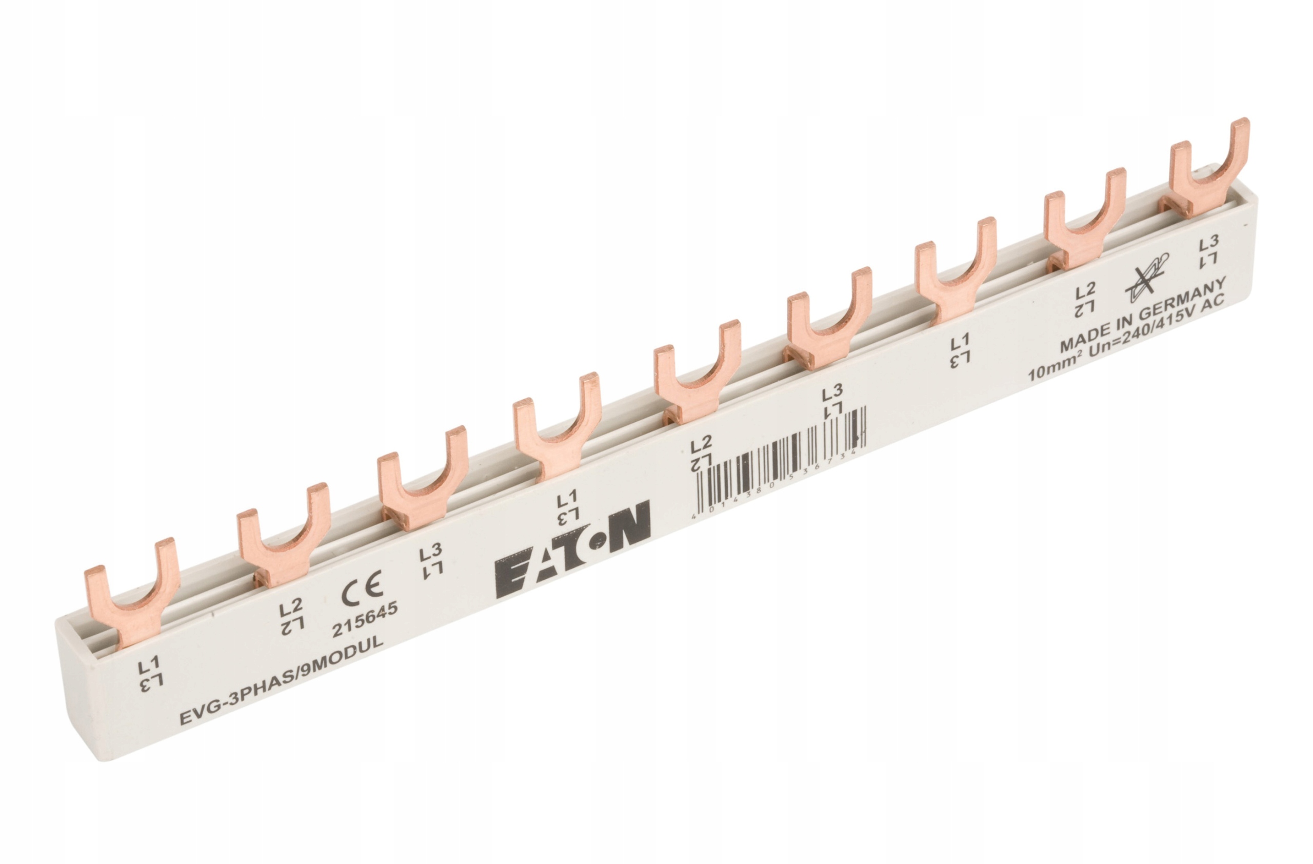 

Szyna łączeniowa Eaton 3P 63A 9mod. 215645 Eaton