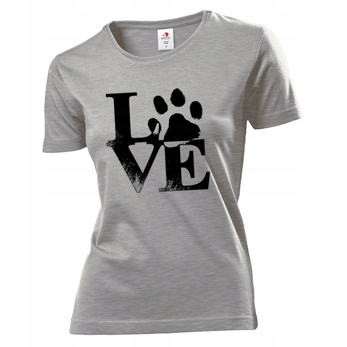 

Koszulka damska Love animals Kocham zwierzęta M