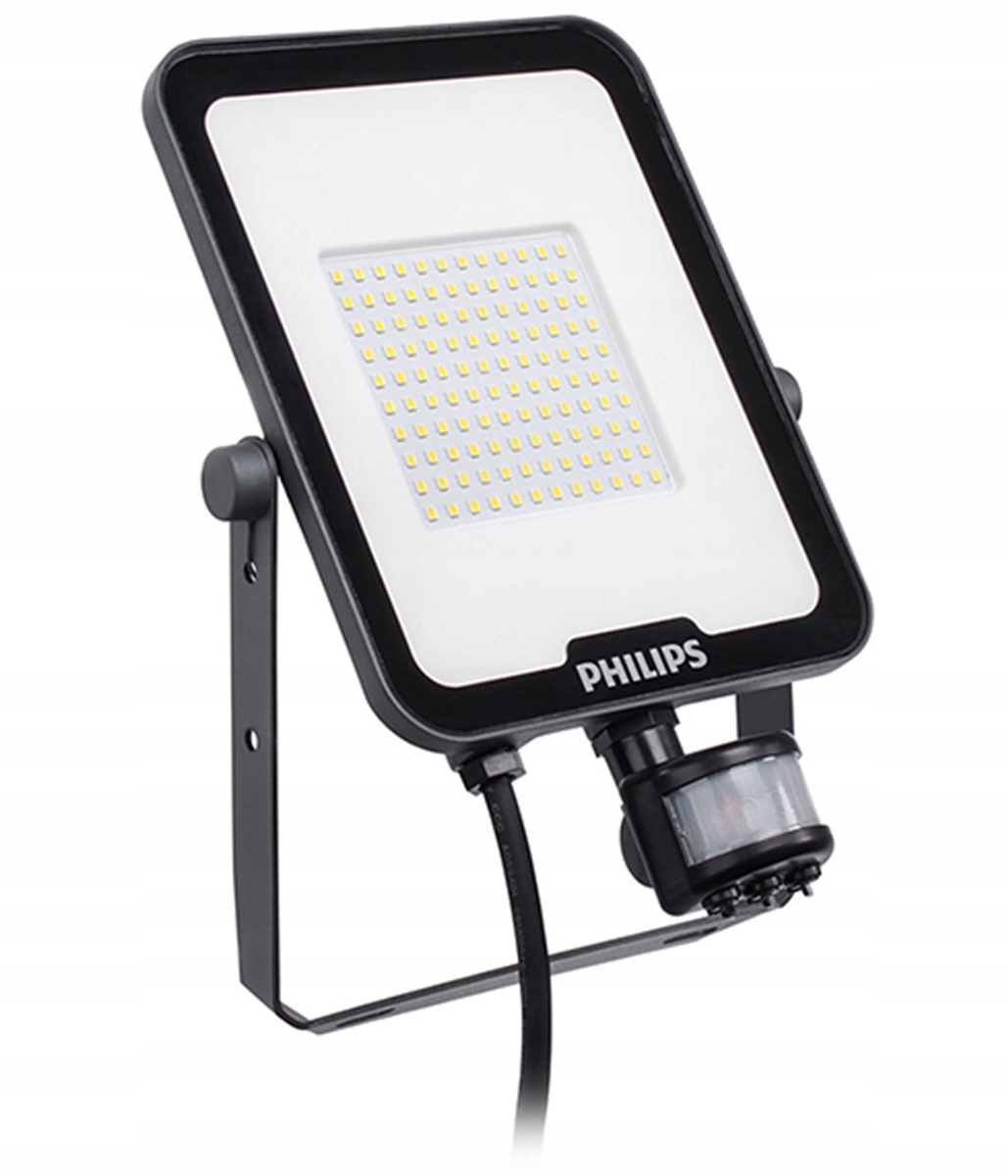 Светодиодный прожектор 20W 3000K IP65 PHILIPS + датчик