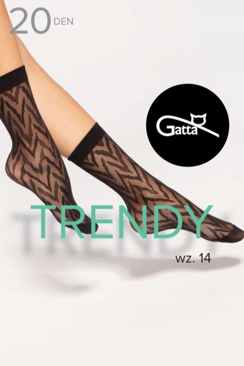 Ponožky Gatta Trendy VZ.14 20 Den Černé Univerzální