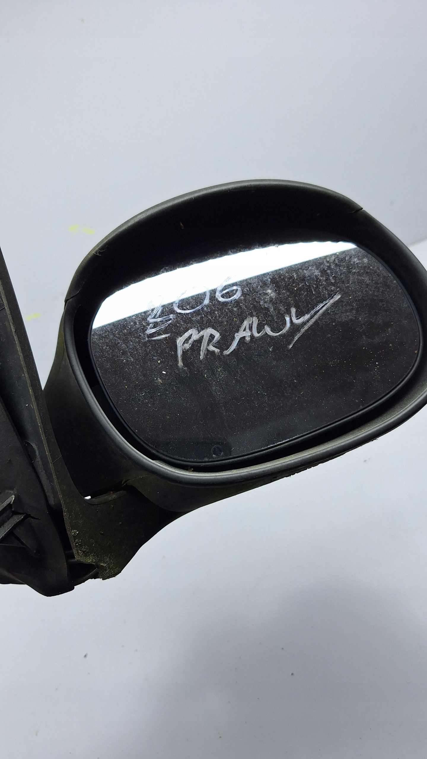 LUSTERKO PRAWE PEUGEOT 206 Tryb pracy manualny