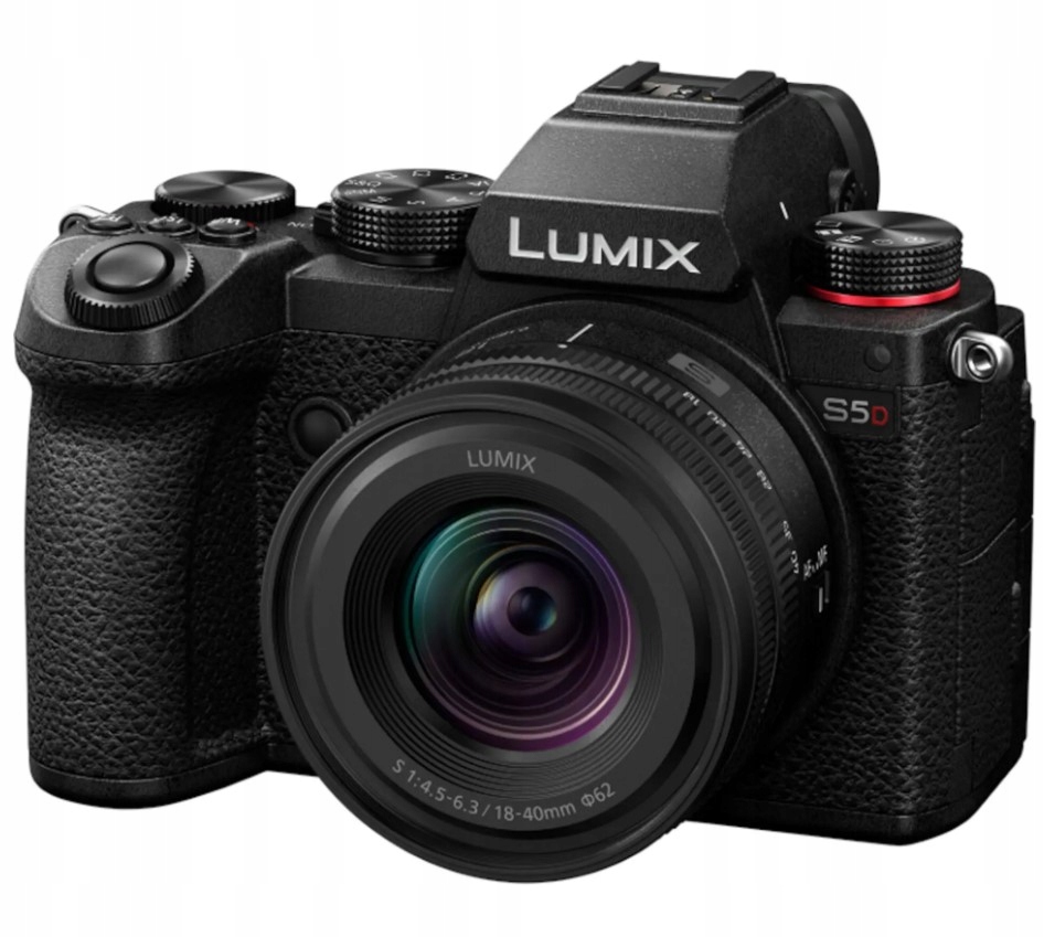 Panasonic DC-S5DNE-K Aparat Lumix bezlusterkowy Obiektyw S-R1840
