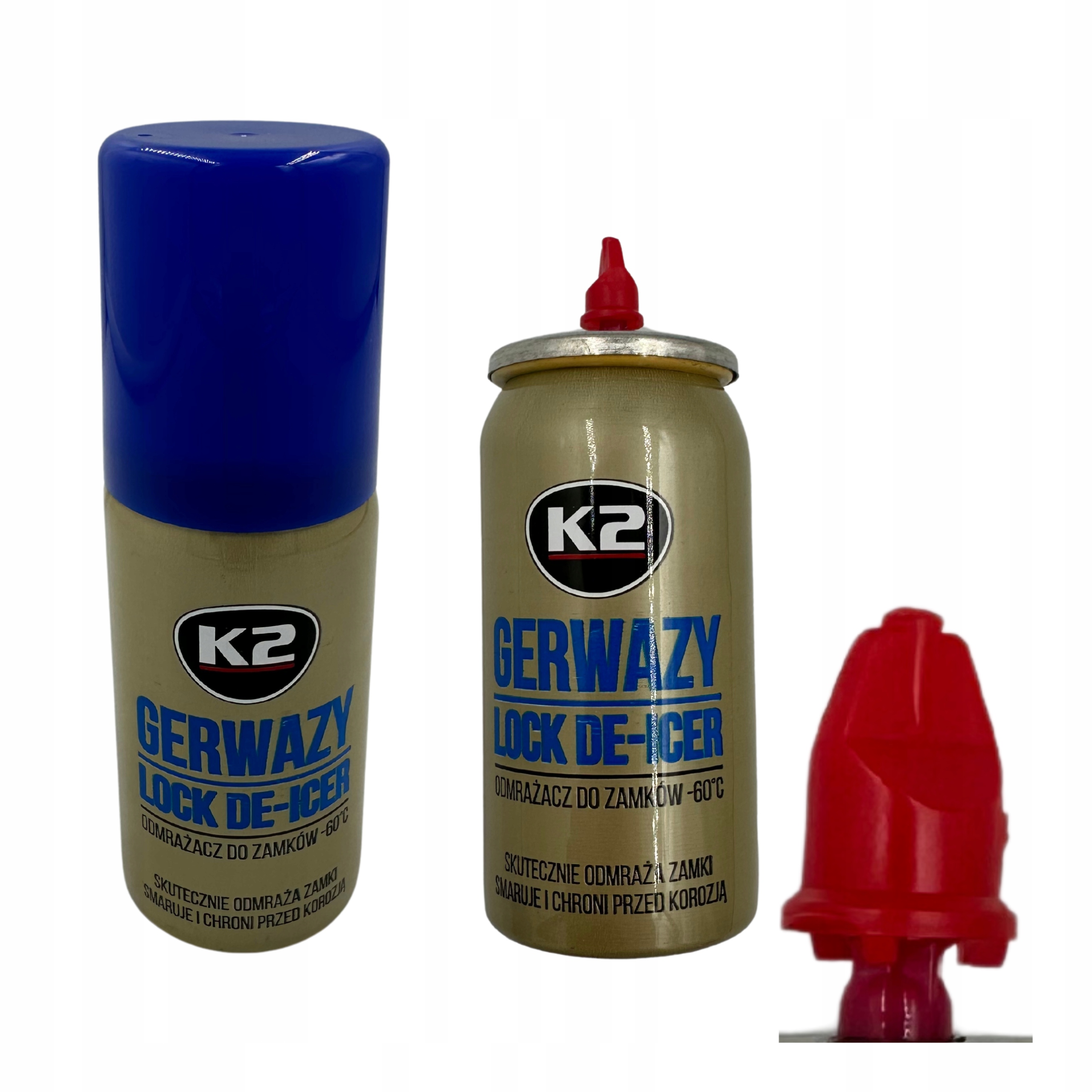 Odmrażacz do zamków samochodów osobowych tirów busów drzwi bram 50 ml