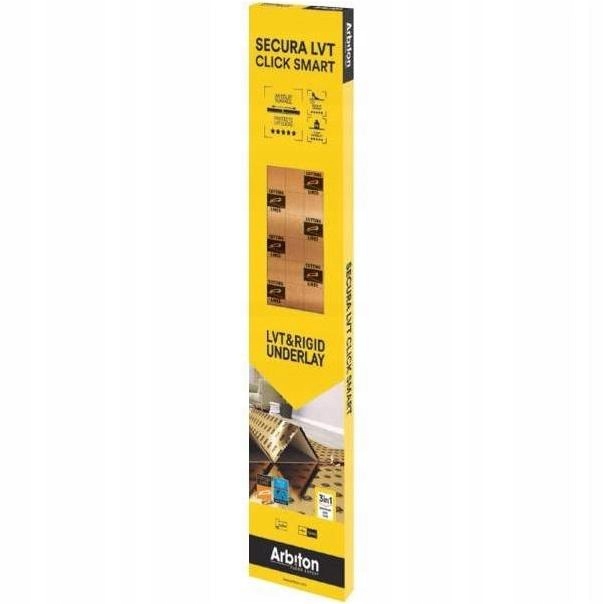

Podkład Panele Secura Lvt Click Smart 6.25m2 3w1
