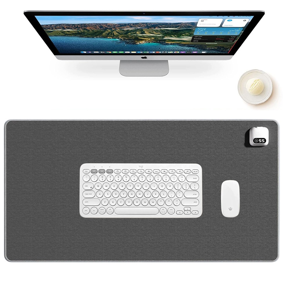 Vyhřívací Podložka Na Stůl 80 X 33 CM Regulace Teploty S Led Displejem