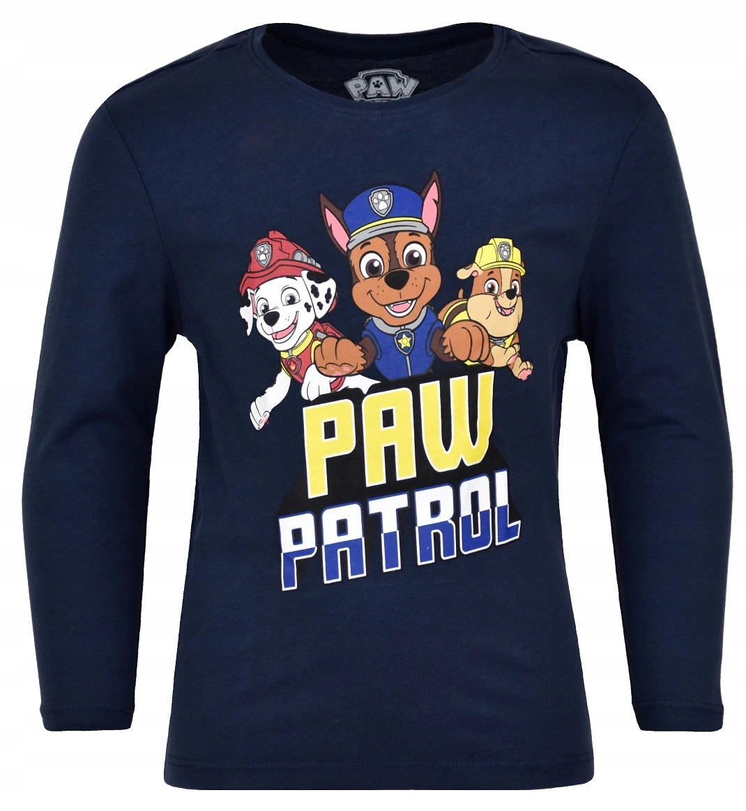 

bluzka t-shirt Psi Patrol długi rękaw 110/116