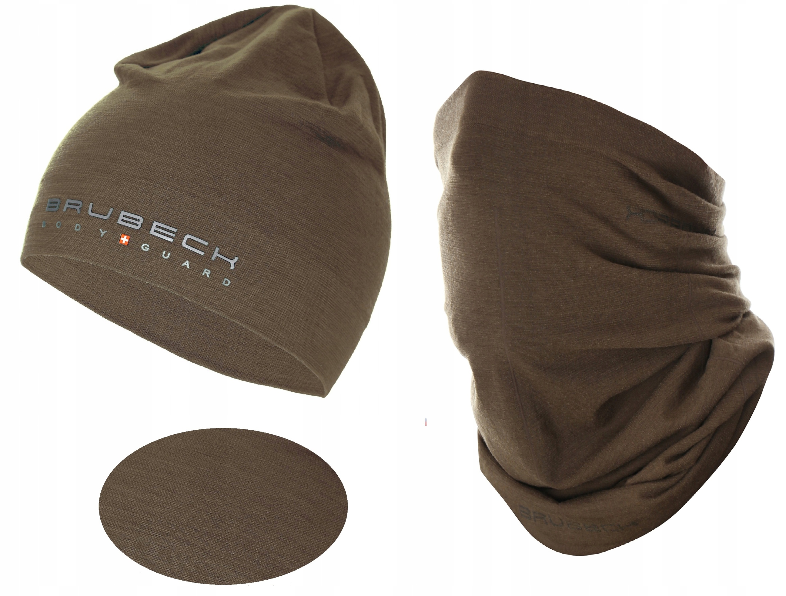 Brubeck Komin KM1036U Czapka Wełniana HM1018U Do Biegania Zestaw W Góry