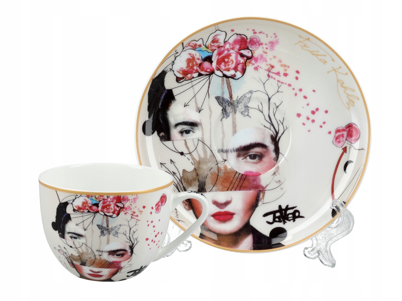 

Filiżanka śniadaniowa L. Jover Frida Kahlo