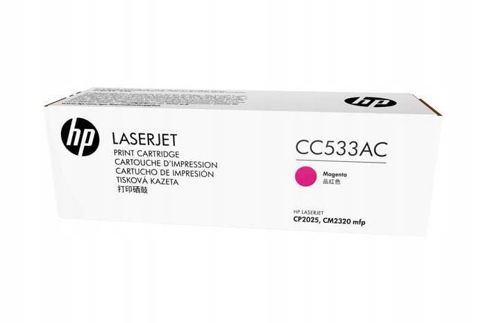 Originálny toner Magenta Hp Color LaserJet CP2025, CM2320 (304AC CC533AC)