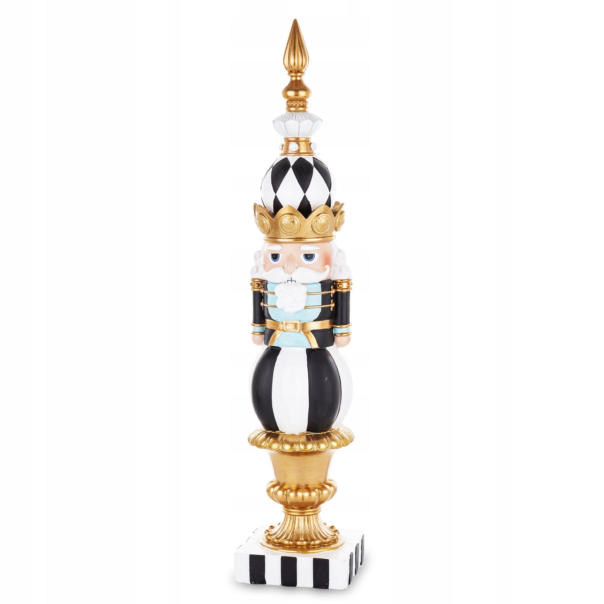 Vianočná figúrka dedka na orechy Dekorácia Darček pod stromček 56 cm.