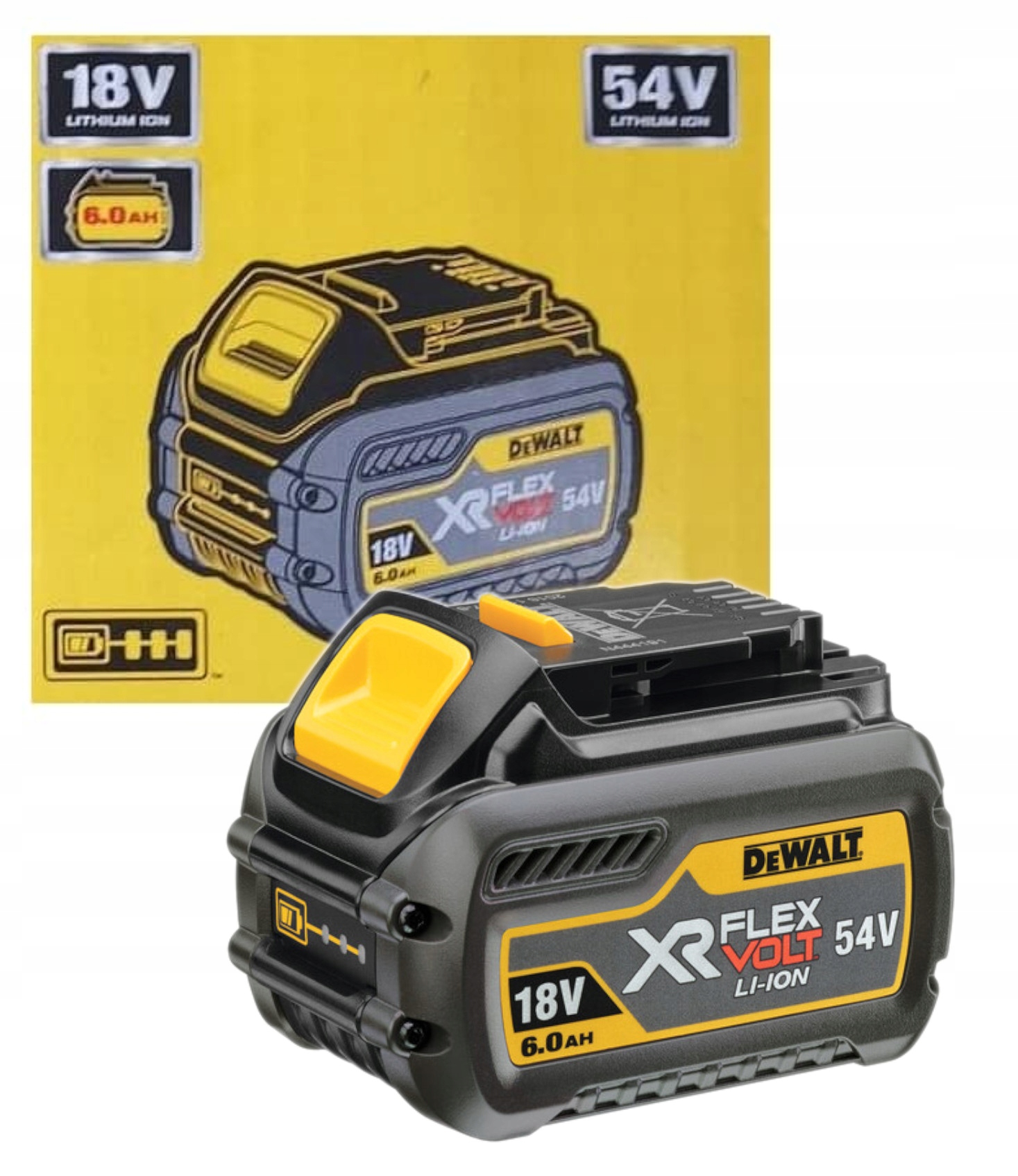 DeWALT Akumulátor 6 Ah Xr Flexvolt DCB546