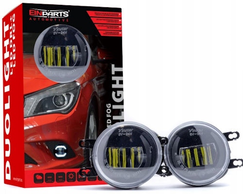 DL04 - Светодиодные дневные ходовые огни + галогены TOYOTA YARIS II III