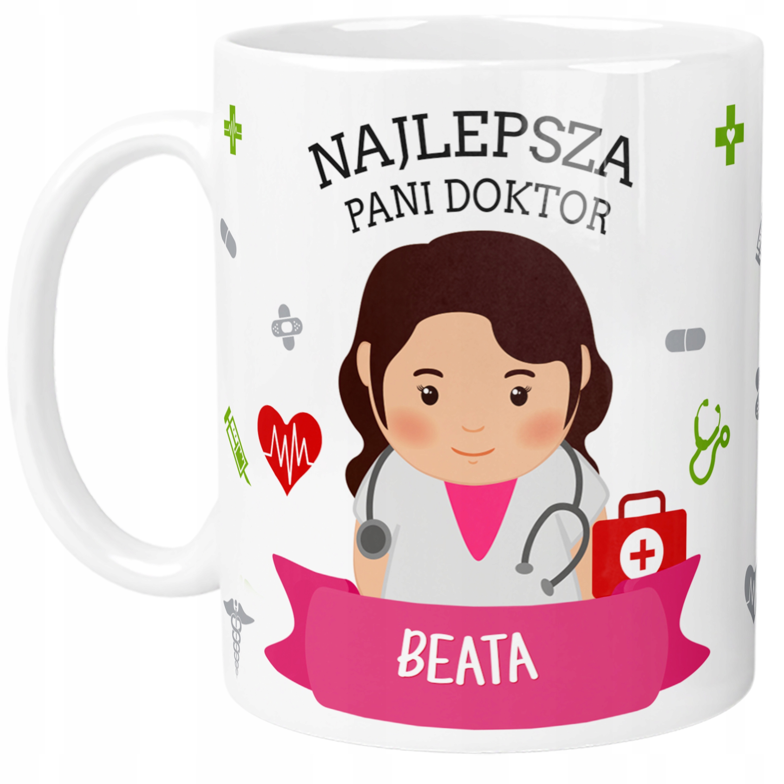 

Personalizowany Kubek dla Najlepszej Pani Doktor