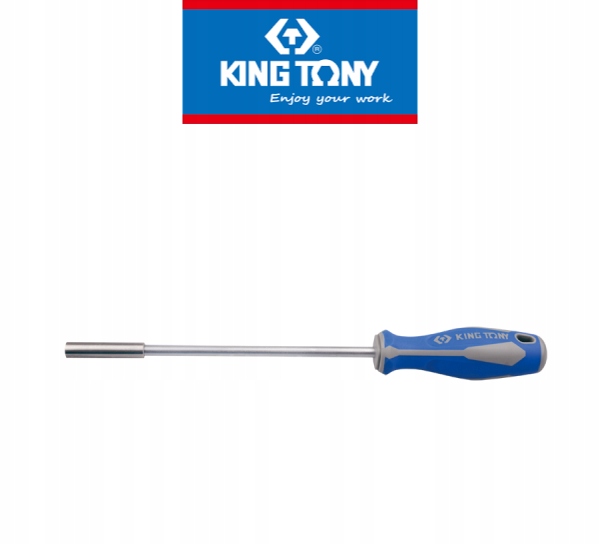 

Wkrętak do bitów grotów 1/4" 300mm King Tony