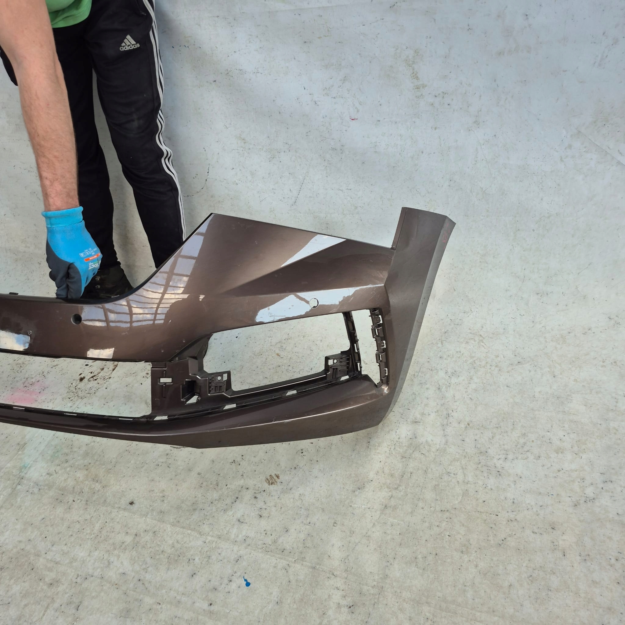 SKODA SCALA 19- bumper front front 4XPDC 657807221