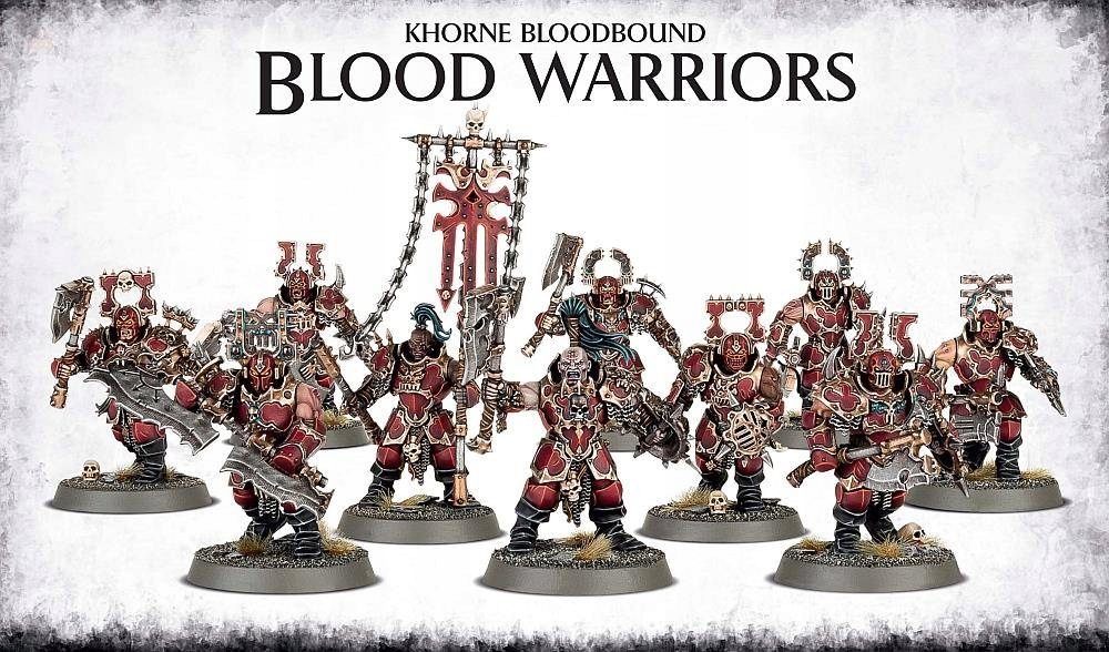 Warhammer Age of Sigmar Khorne Bloodbound Blood Warriors Games Workshop Nazwa Khorne Bloodbound Blood Warriors