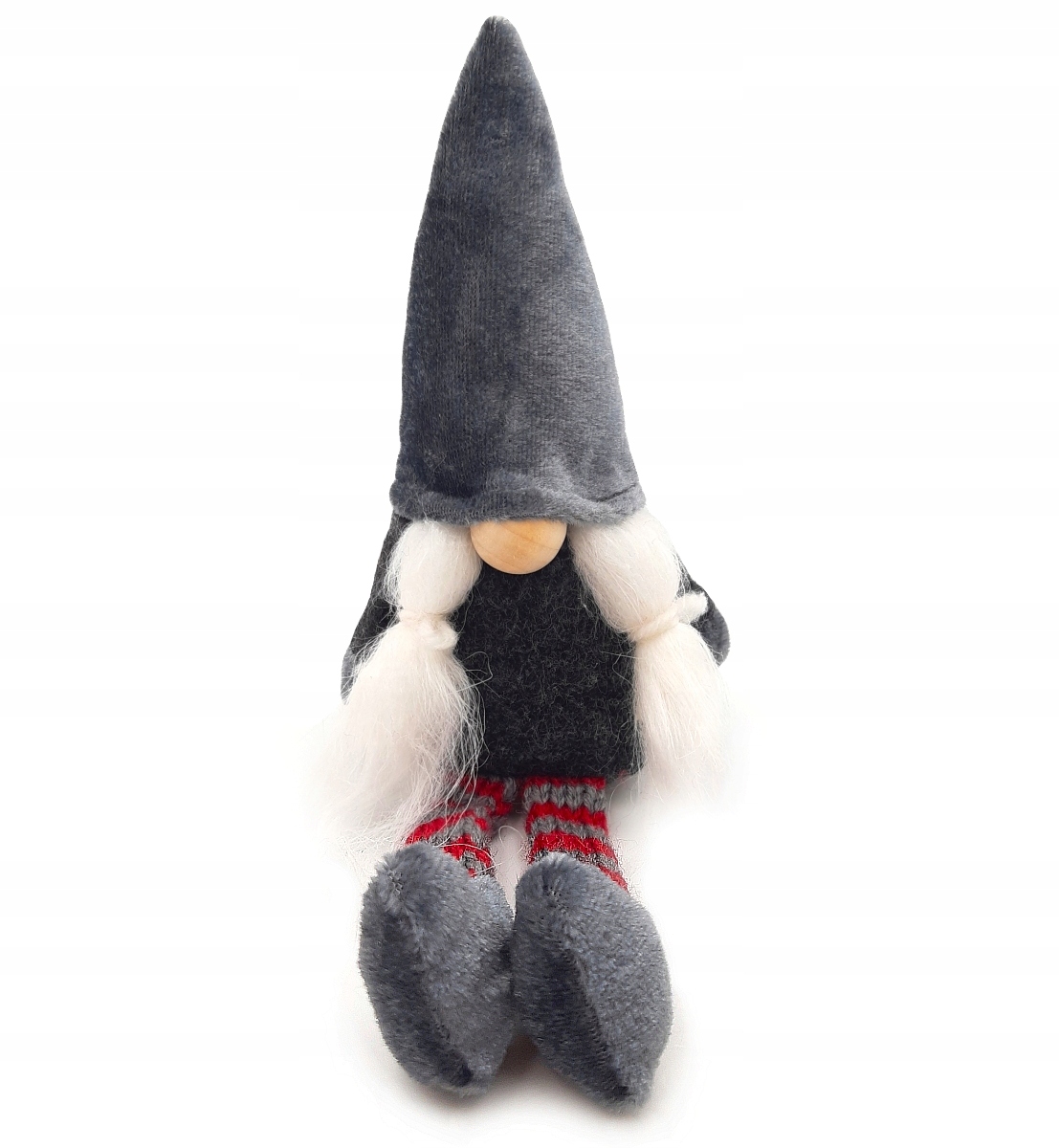 

Skrzat Krasnal Gnom Świąteczny Siedzący Dekoracja