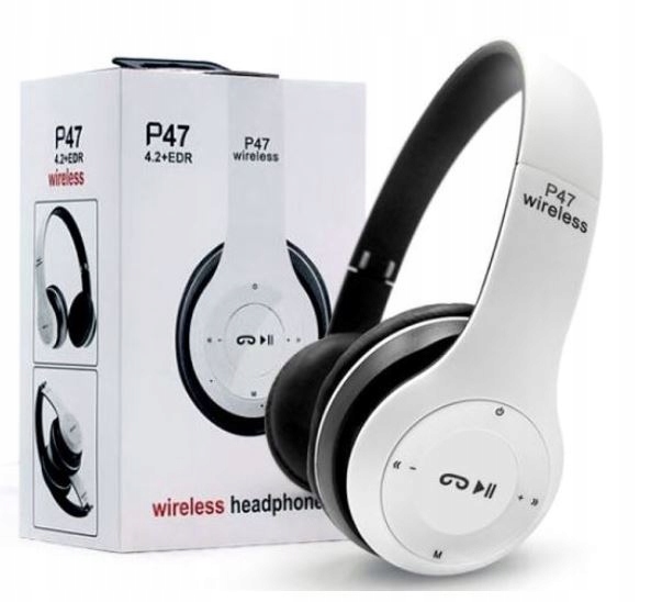 Vezeték Nélküli Bluetooth Fejhallgató P47 Mikrofon MP3