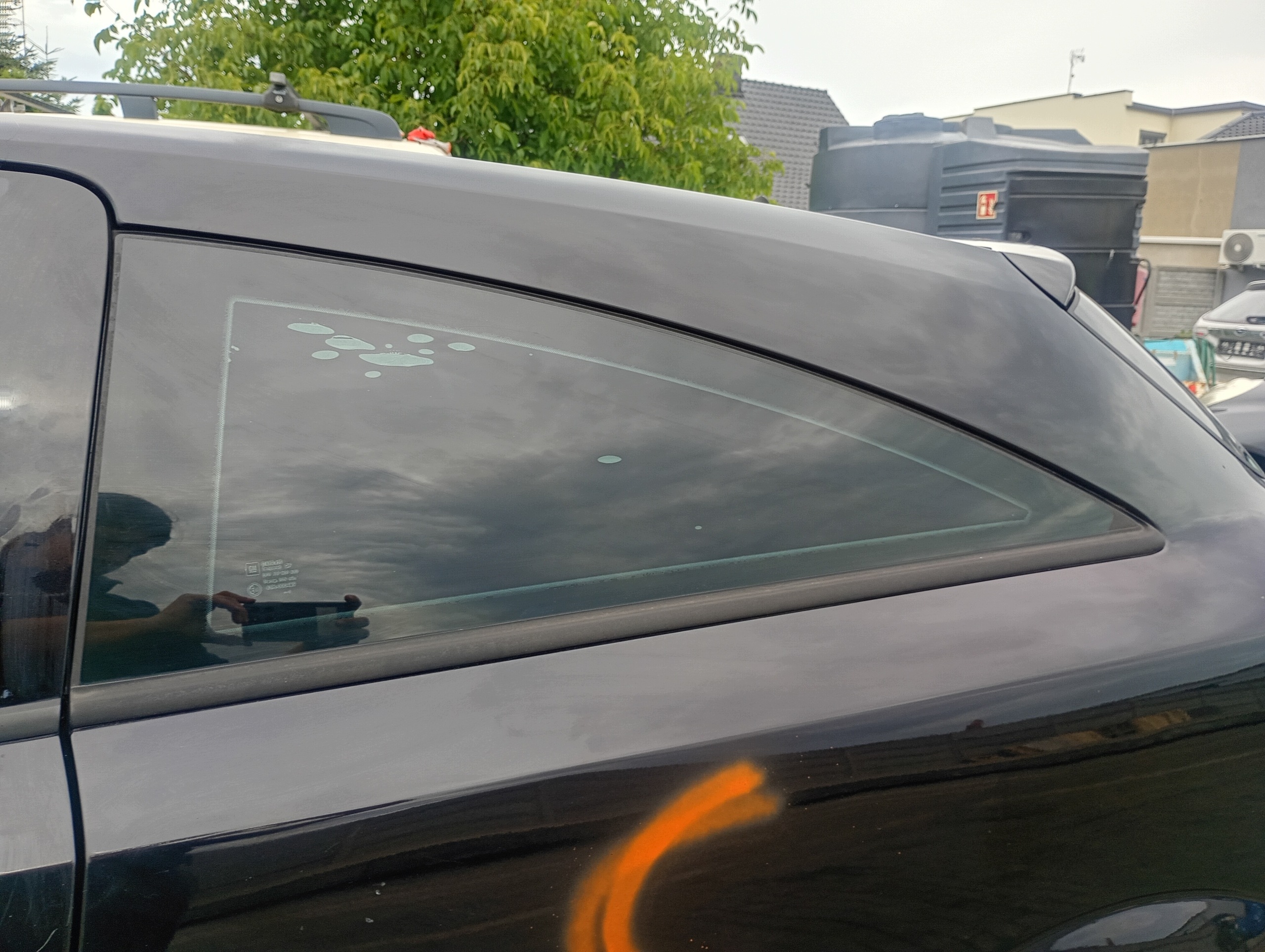 window side bodywork left rear rear part Opel Astra H GTC FL 05-10