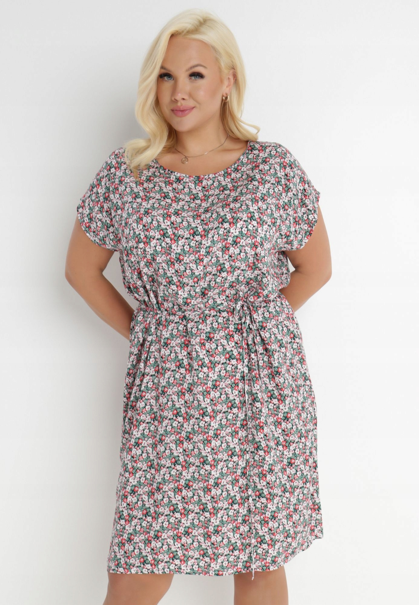 

Born2Be Czerwona Sukienka damska 4XL/5XL Pudełkowa