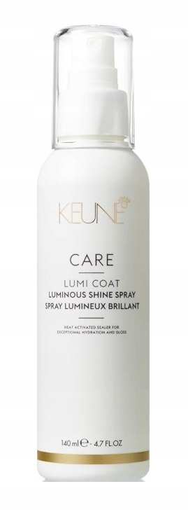 Keune Care Lumi Coat Vyživující Leštící sprej aktivovaný teplem 140 ml