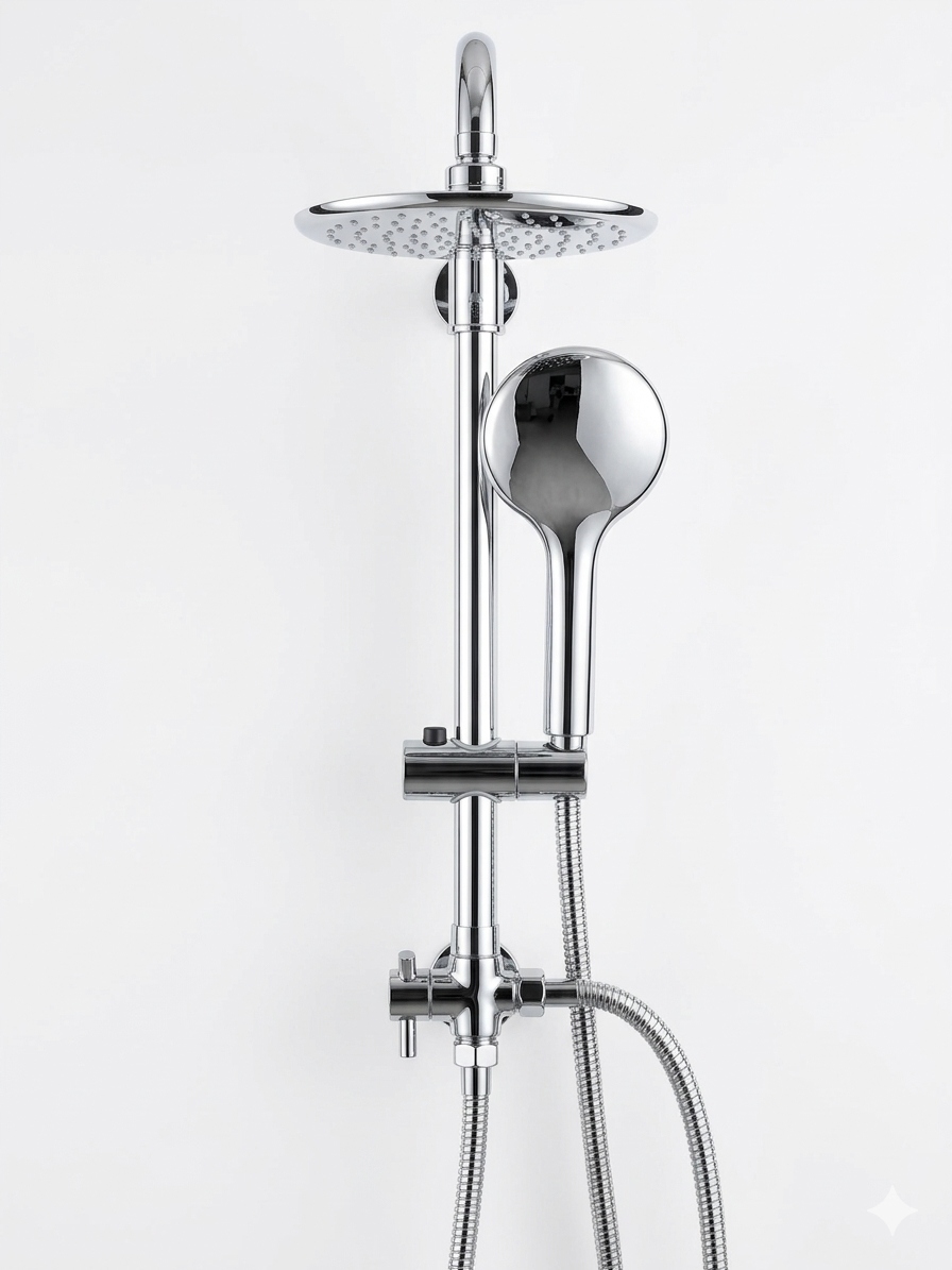 Sprchový set nastavitelná s termostatem Ronvie 128 cm