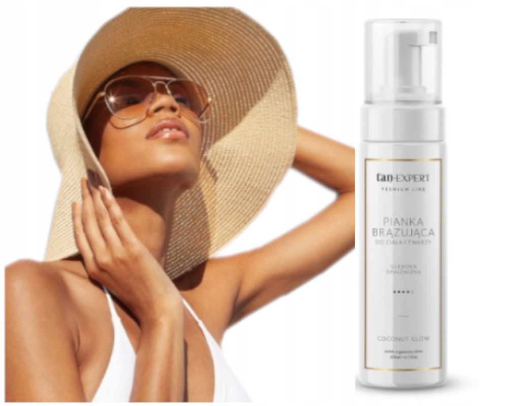 Pianka Lekka Samoopalająca Bronze Amber Tan 200 ml TanExpert Twarz- Ciało