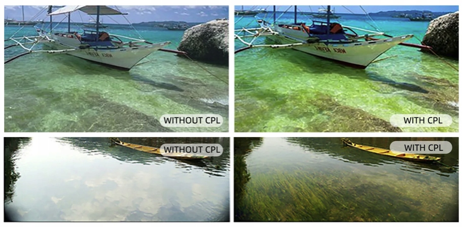 6X FILTR + ETUI DO DJI OSMO POCKET 3 - CPL MCUV / ND8 / ND16 / ND32 / ND64 Model CPL MCUV / ND8 / ND16 / ND32 / ND64