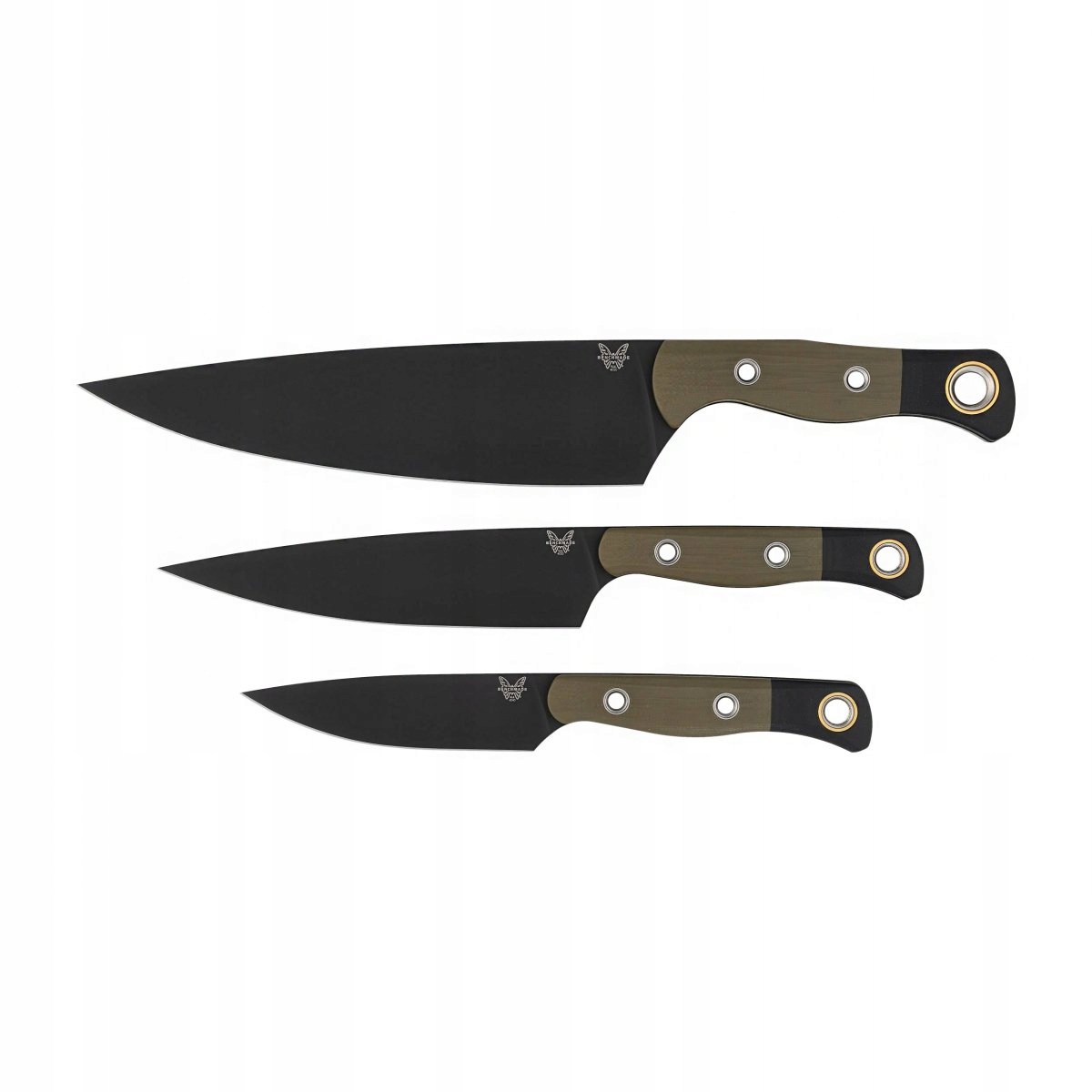 Sada 3 kuchynských nožov Benchmade 4000BK-01