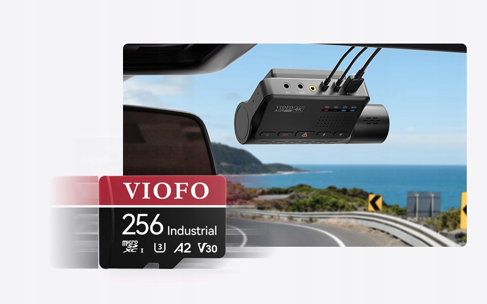 VIOFO KARTA PAMIĘCI microSDXC U3 256GB Class10 V30 Pojemność karty 256 GB