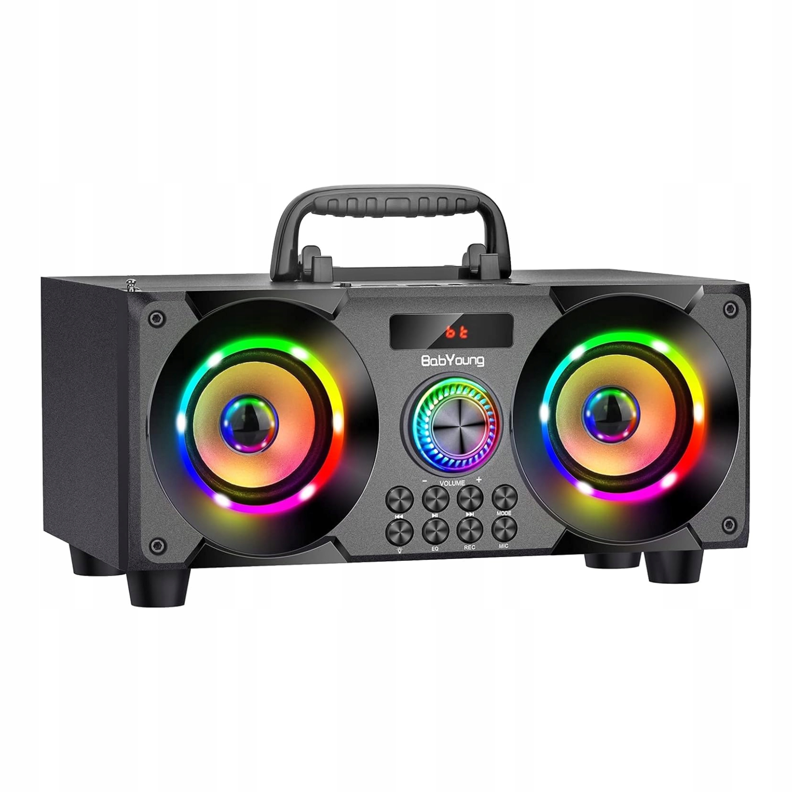 Prenosný Bluetooth reproduktor 60 W Led subwoofer Fm MP3 Eq 10000 mAh stereo