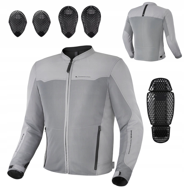 Pánska vzdušná motocyklová bunda Shima Openair Grey Darčeky