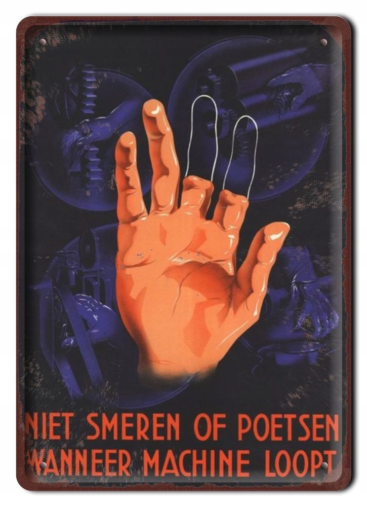 Prl Bhp Plakat Metalowy Obrazek #13343