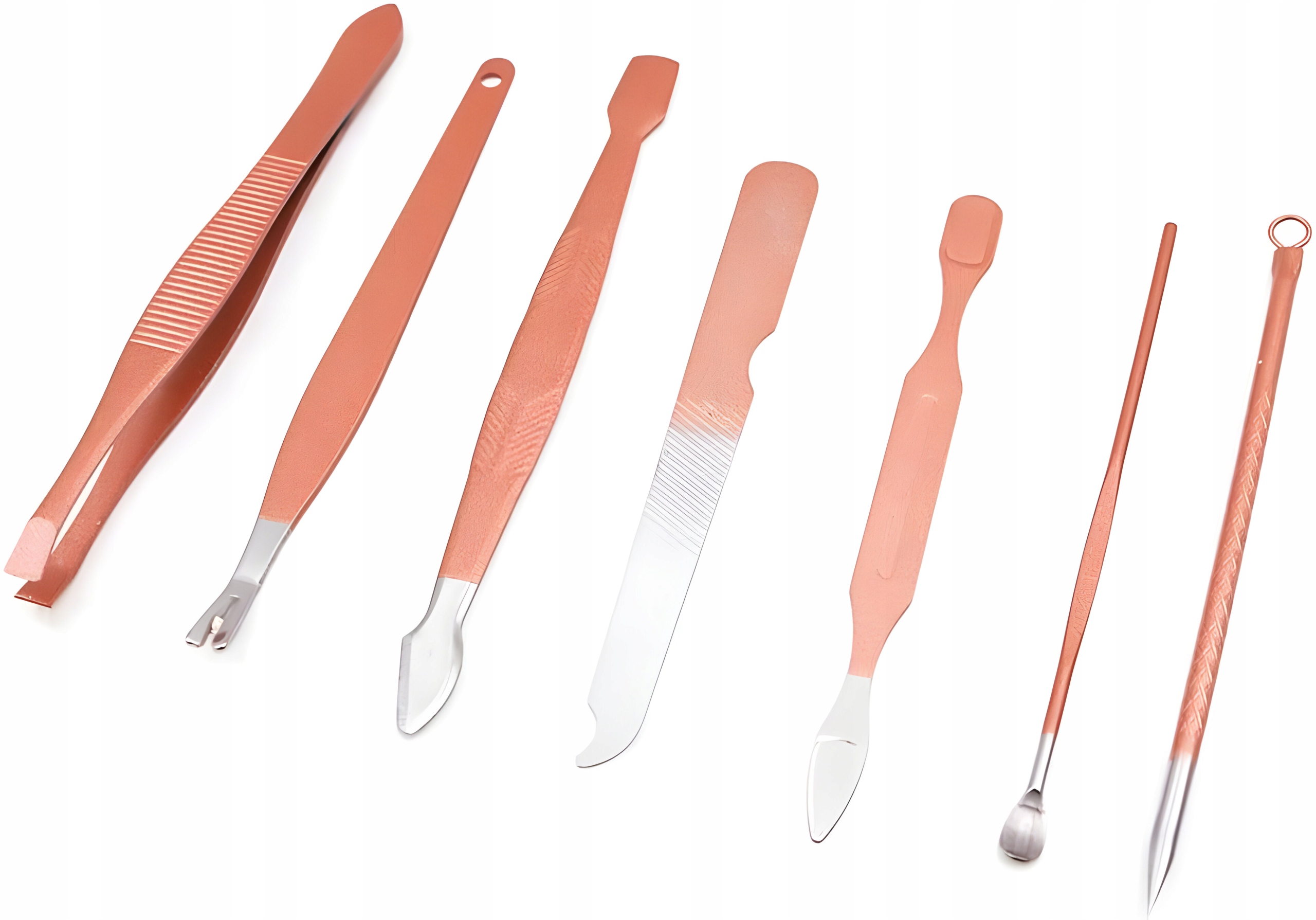 PROFESJONALNY ZESTAW DO MANICURE | 12 SZTUK NARZĘDZI | PIELĘGNACJI PAZNOKCI Wyrób medyczny nie